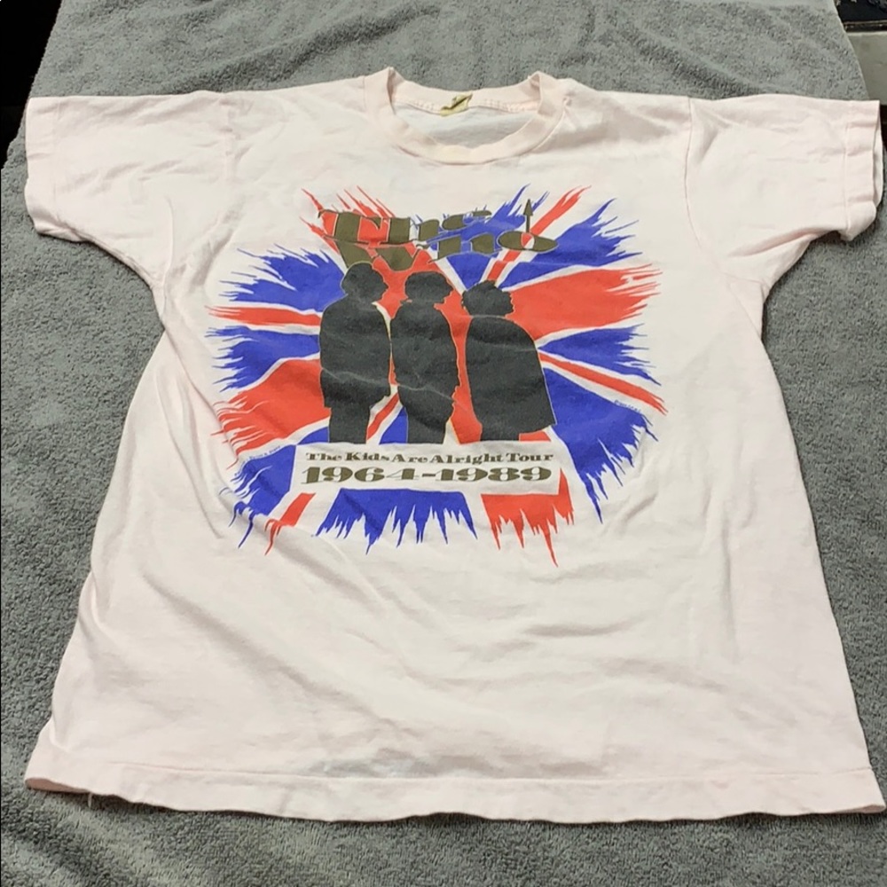 Vintage 1989 The Who The Kid Are Alright shirt